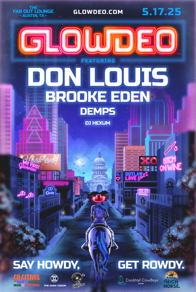 Glowdeo Show Poster